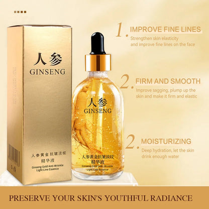 Gold foil hyaluronic acid